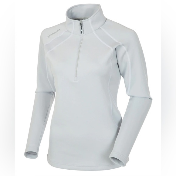 Sunice Thermal Quarter-Zip Pullover Women's Size Medium Purple Pink SuperliteFX‎ - Picture 10 of 11